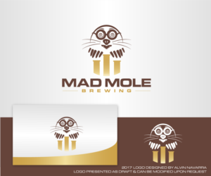 Diseño de Logo por alvinnavarra para Mad Mole Brewing LLC | Diseño: #14077223