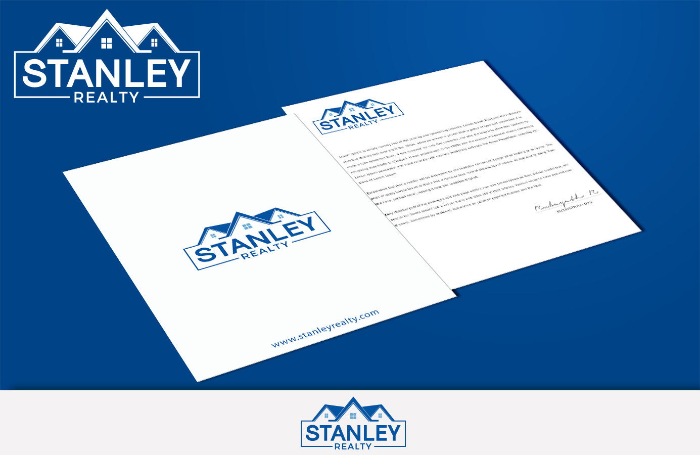 Logo Design by GBDESIGN for Stanley Realty | Design #13980935