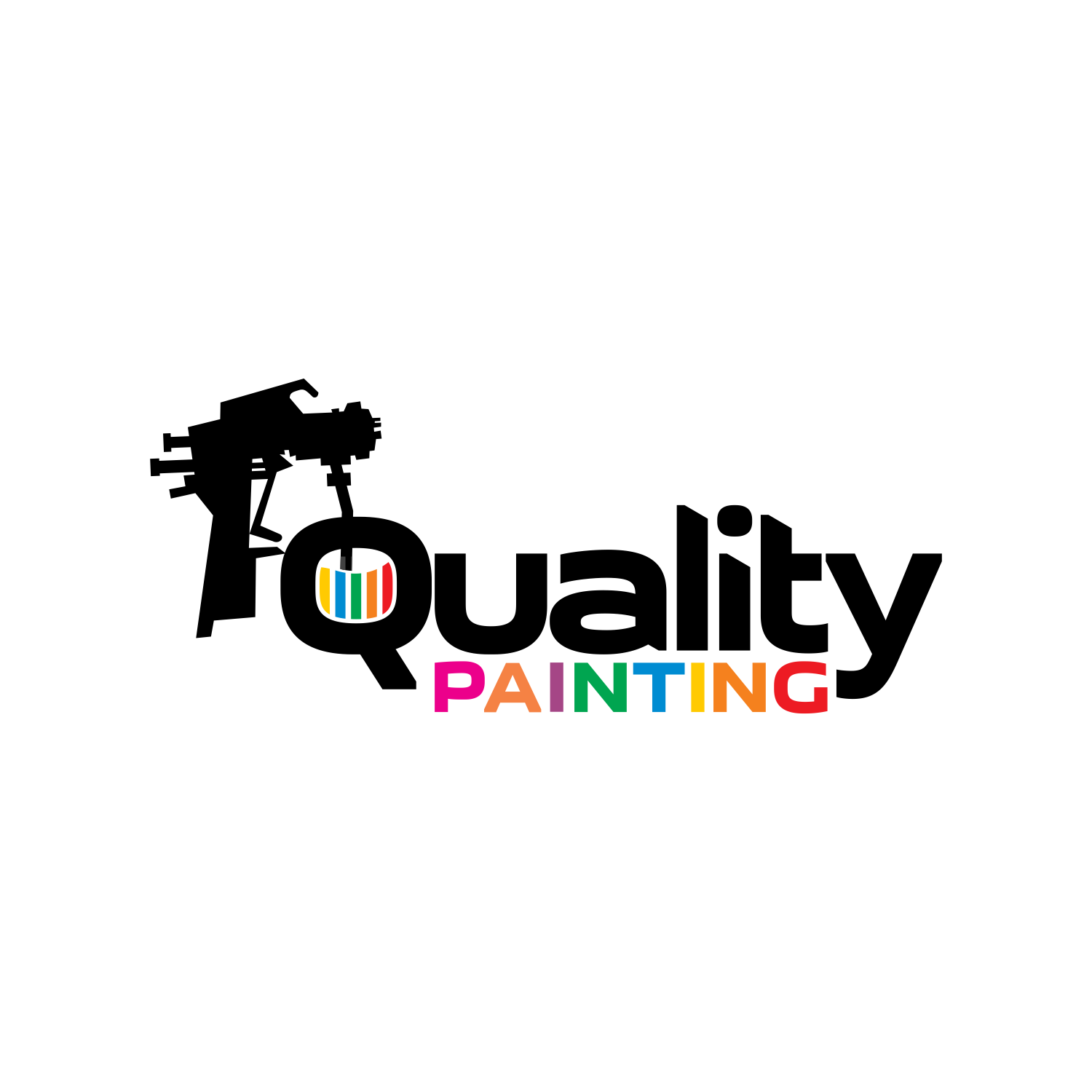 Logo Design by moisesf for Quality Painting and Metal Finishing | Design #13965413
