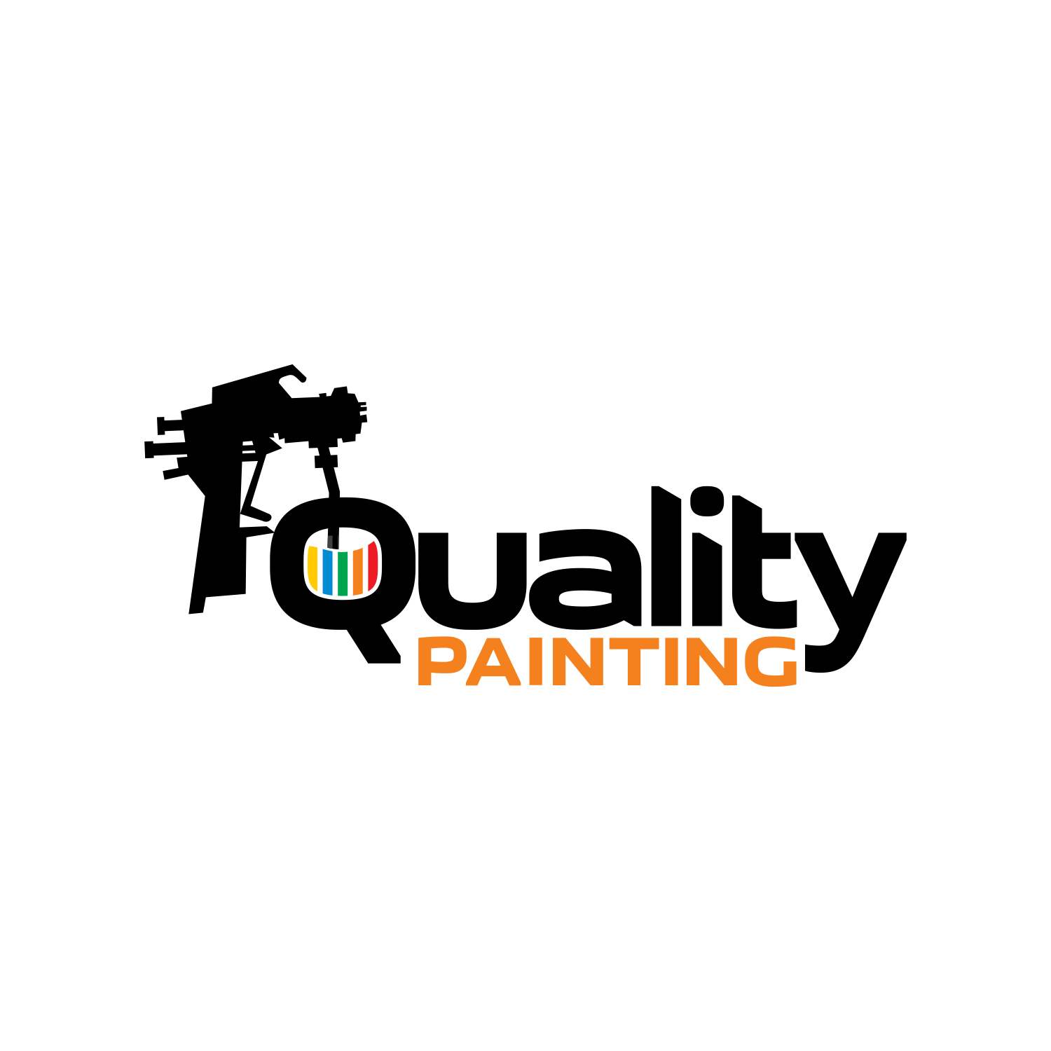 Logo Design by moisesf for Quality Painting and Metal Finishing | Design #13965442