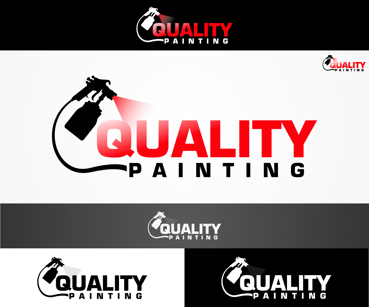 Logo Design by sangeloenriquez for Quality Painting and Metal Finishing | Design #13968758