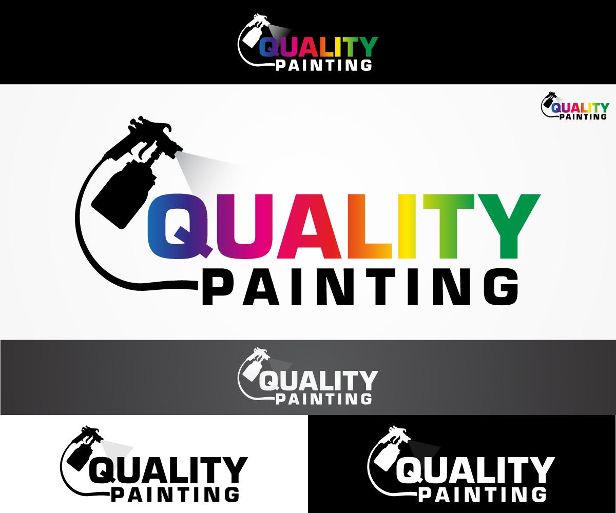 Logo Design by sangeloenriquez for Quality Painting and Metal Finishing | Design #13971491