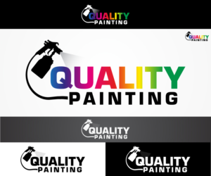 Logo Design by sangeloenriquez for Quality Painting and Metal Finishing | Design: #13971491