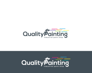 Logo Design by Atec for Quality Painting and Metal Finishing | Design: #13970808