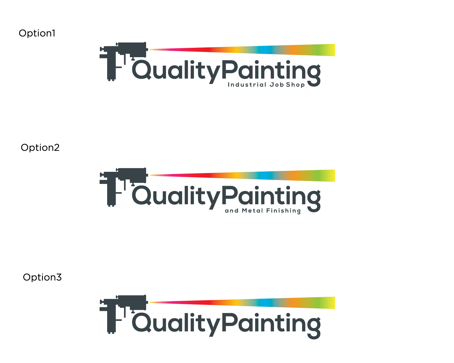 Diseño de Logo por Atec para Quality Painting and Metal Finishing | Diseño #13990172