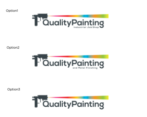 Logo Design by Atec for Quality Painting and Metal Finishing | Design: #13990172