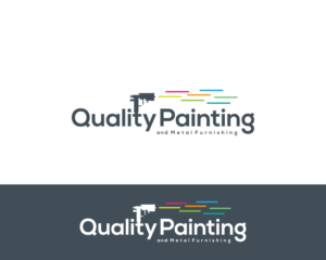 Logo Design by Atec for Quality Painting and Metal Finishing | Design: #14013868