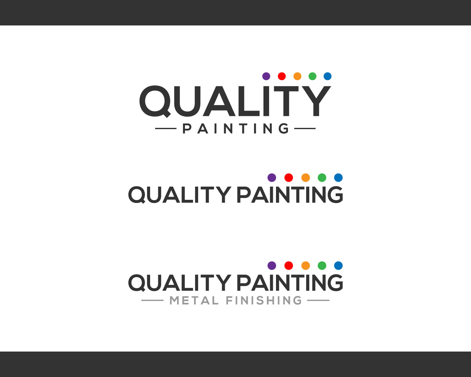 Logo Design by MAWBM for Quality Painting and Metal Finishing | Design #14004881