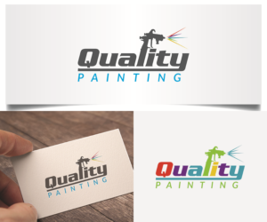 Logo Design by eMARK for Quality Painting and Metal Finishing | Design: #14034156