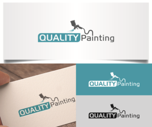 Logo Design by eMARK for Quality Painting and Metal Finishing | Design: #14034157