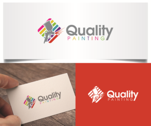 Logo Design by eMARK for Quality Painting and Metal Finishing | Design: #14034158
