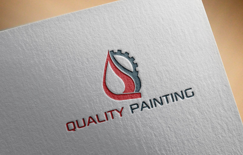 Logo Design by imshohaghossain85 for Quality Painting and Metal Finishing | Design #13972527