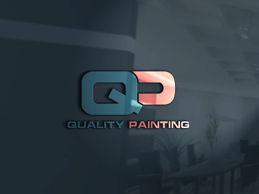 Logo Design by logout babu for Quality Painting and Metal Finishing | Design #13967748