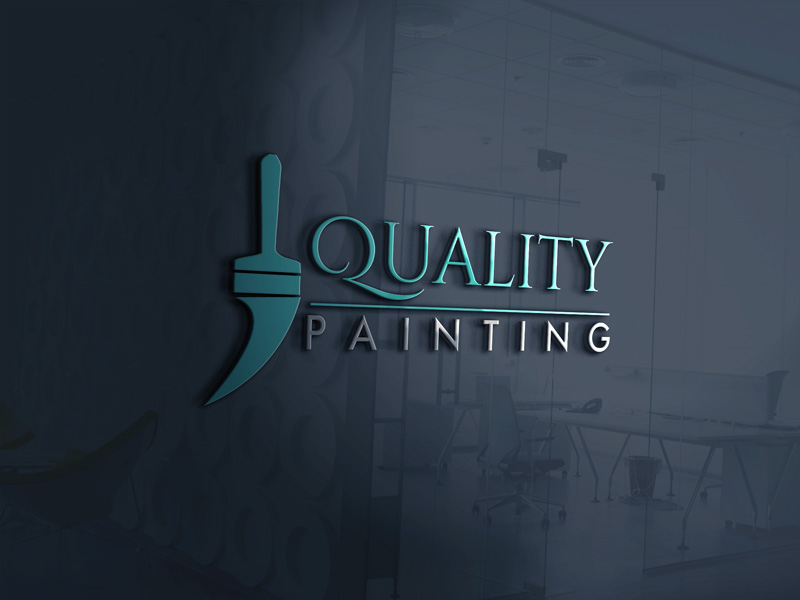 Diseño de Logo por Top king  designer para Quality Painting and Metal Finishing | Diseño #13973139