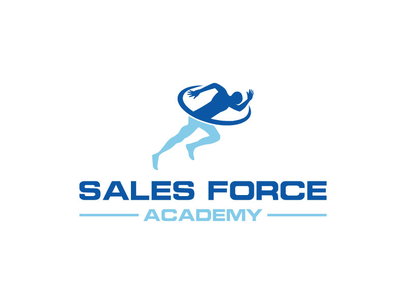 Modern Professional Training Logo Design For Sales Force Academy By Imnurealam Design 13982624