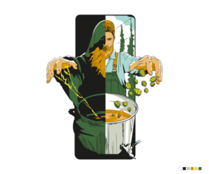 Illustration for craft beer company