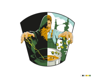 Illustration for craft beer company  | Design Illustration par rum