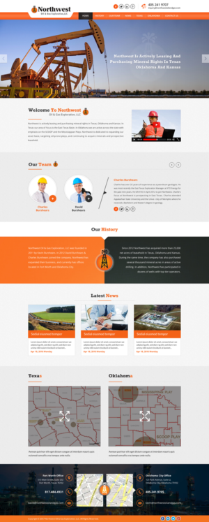 Northwest Oil & Gas Exploration, LLC | Diseño Web por Sbss