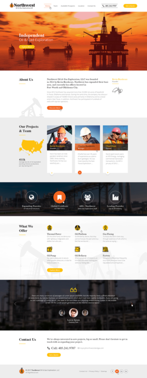 Northwest Oil & Gas Exploration, LLC | Diseño Web por Ved Web Services