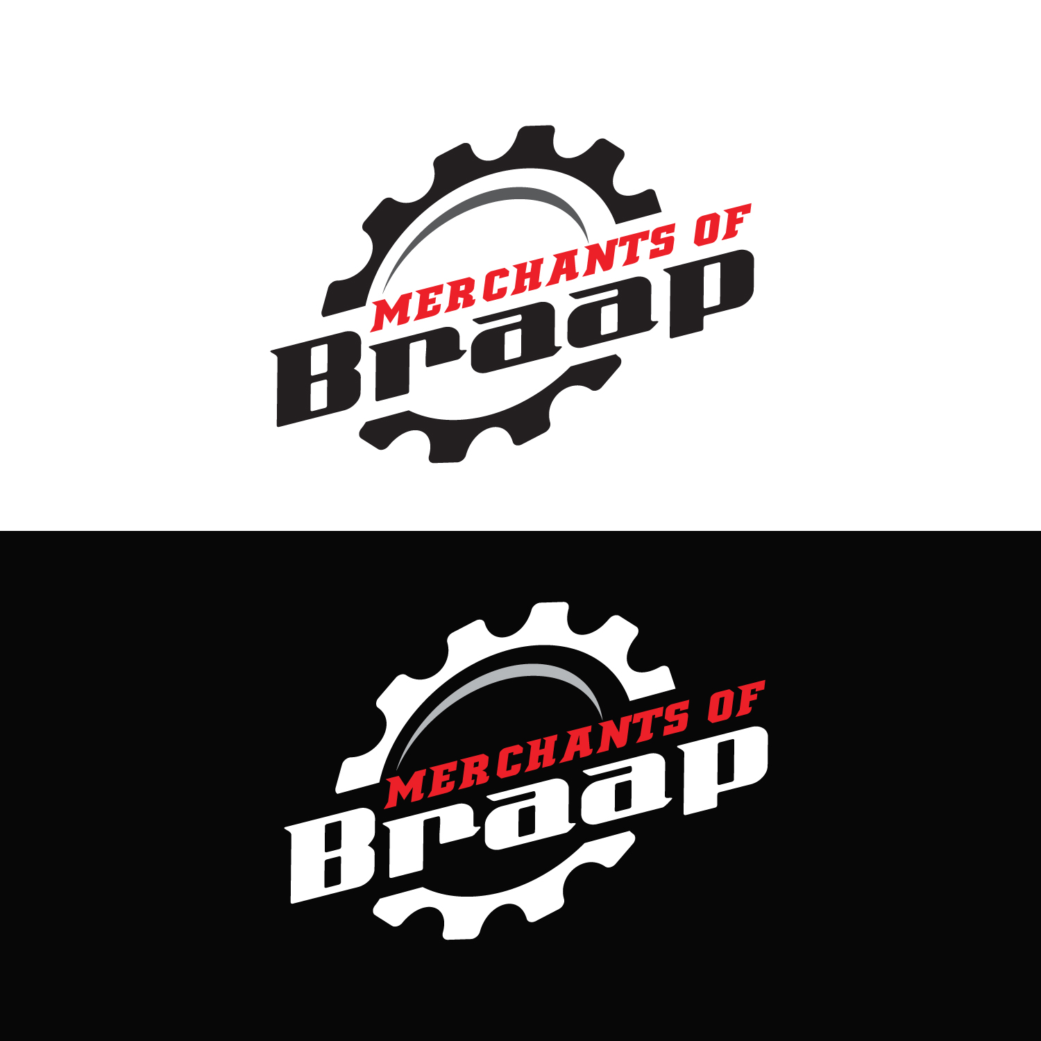 Logo Design by Next Screen Infotech for Merchants of Braap | Design #13992251