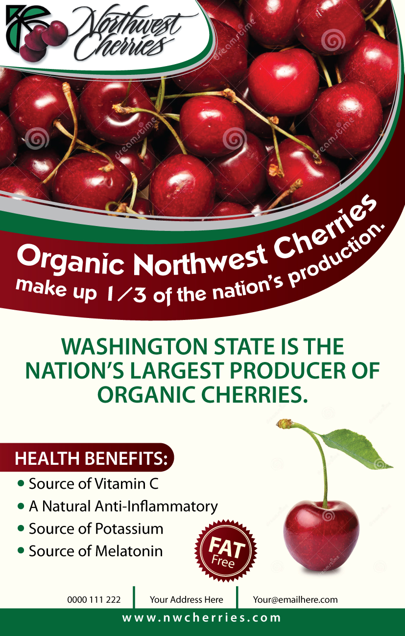 Flyer Design by Impressive Sol for Washington State Fruit Commission | Design #13972241