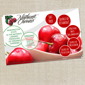 Diseño de Flyer por elveneclipse para Washington State Fruit Commission | Diseño #13980029