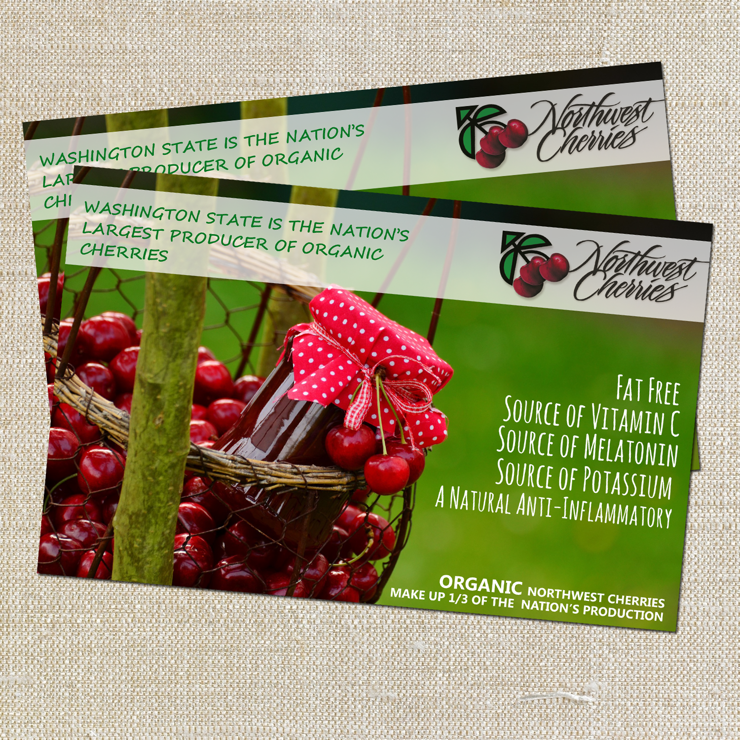 Design de Flyer par elveneclipse pour Washington State Fruit Commission | Design #14018210
