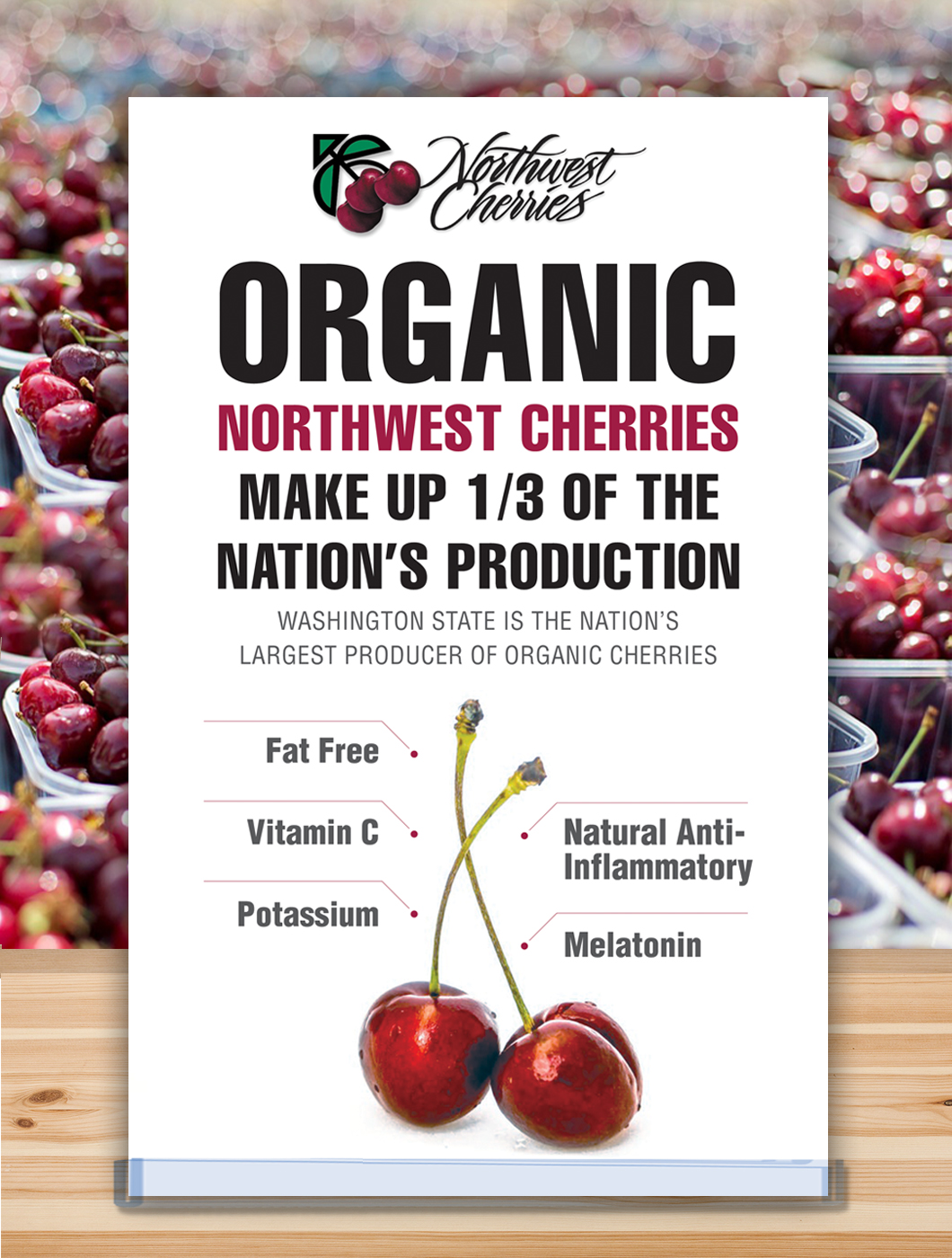 Diseño de Flyer por - SWING - para Washington State Fruit Commission | Diseño #14037558