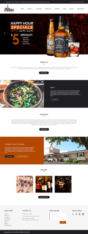 Diseño Web por primarydesigner2k9 para Kinsale Properties | Diseño #14044205