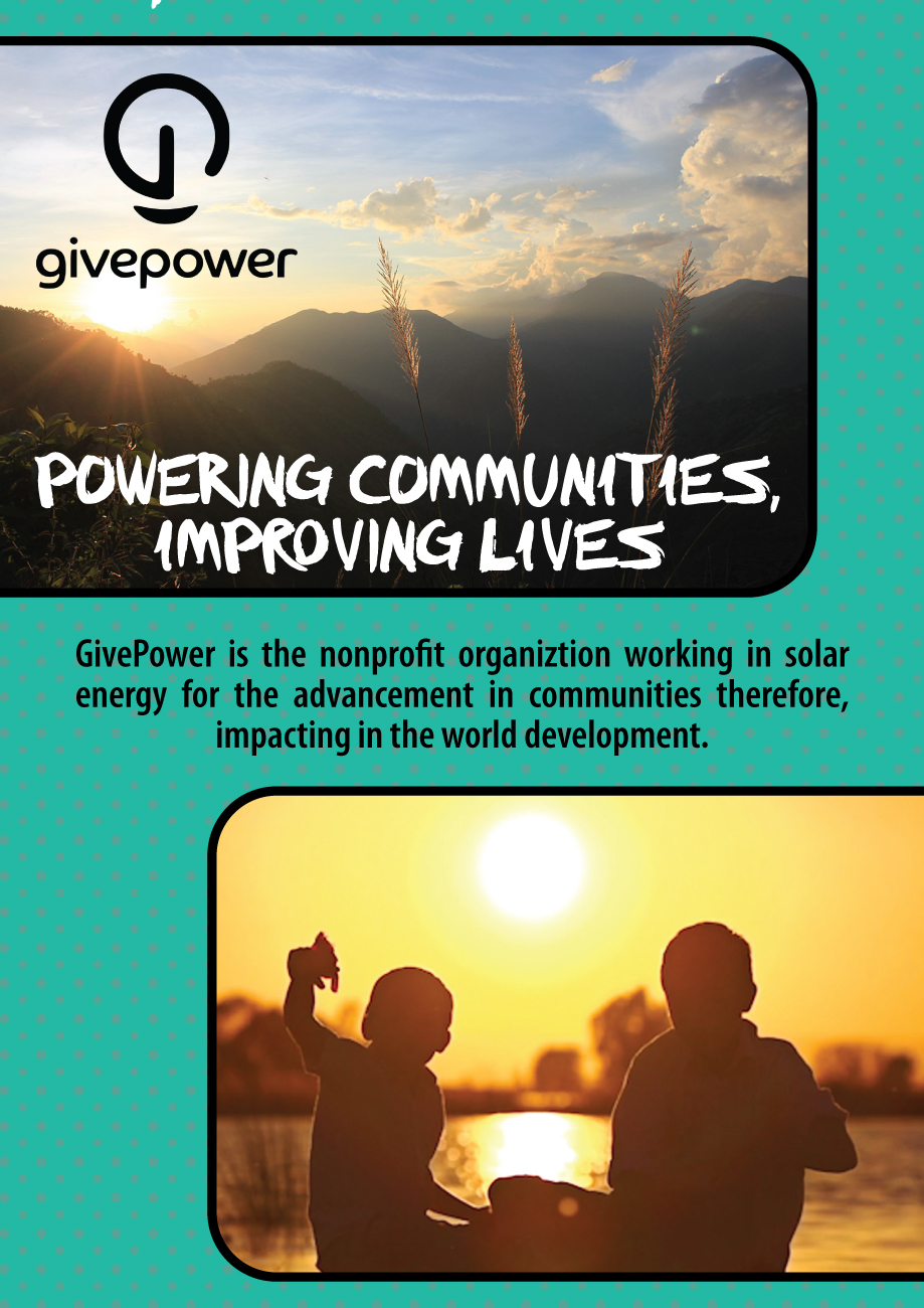 Flyer Design by Impressive Sol for GivePower | Design #13993645
