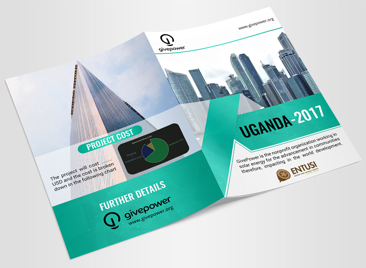 Diseño de Flyer por SAI DESIGNS para GivePower | Diseño #13992685