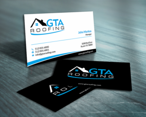 GTA Roofing | Business Card Design by SKYdesign