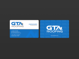 Business Card Design by Creations Box 2015 for GTA Roofing | Design: #14020067