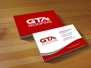 Business Card Design by Creations Box 2015 for GTA Roofing | Design: #14020069