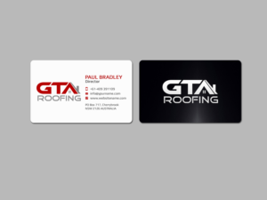 Business Card Design by Creations Box 2015 for GTA Roofing | Design: #14020077