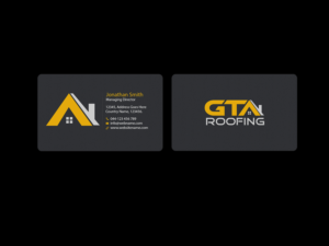 Business Card Design by Creations Box 2015 for GTA Roofing | Design: #14020083