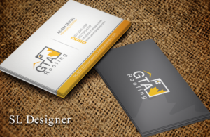 Business Card Design by SL Designer for GTA Roofing | Design: #13996340