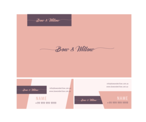 Logo Design by Sunny for Bow & Willow | Design: #13975948