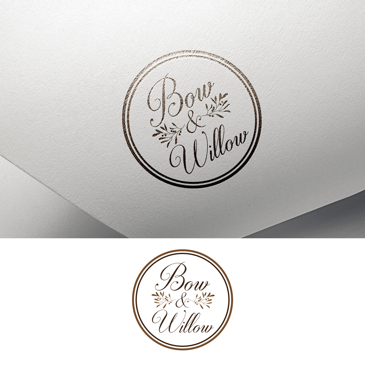 Logo-Design von Impressive Sol für Bow & Willow | Design #13977791