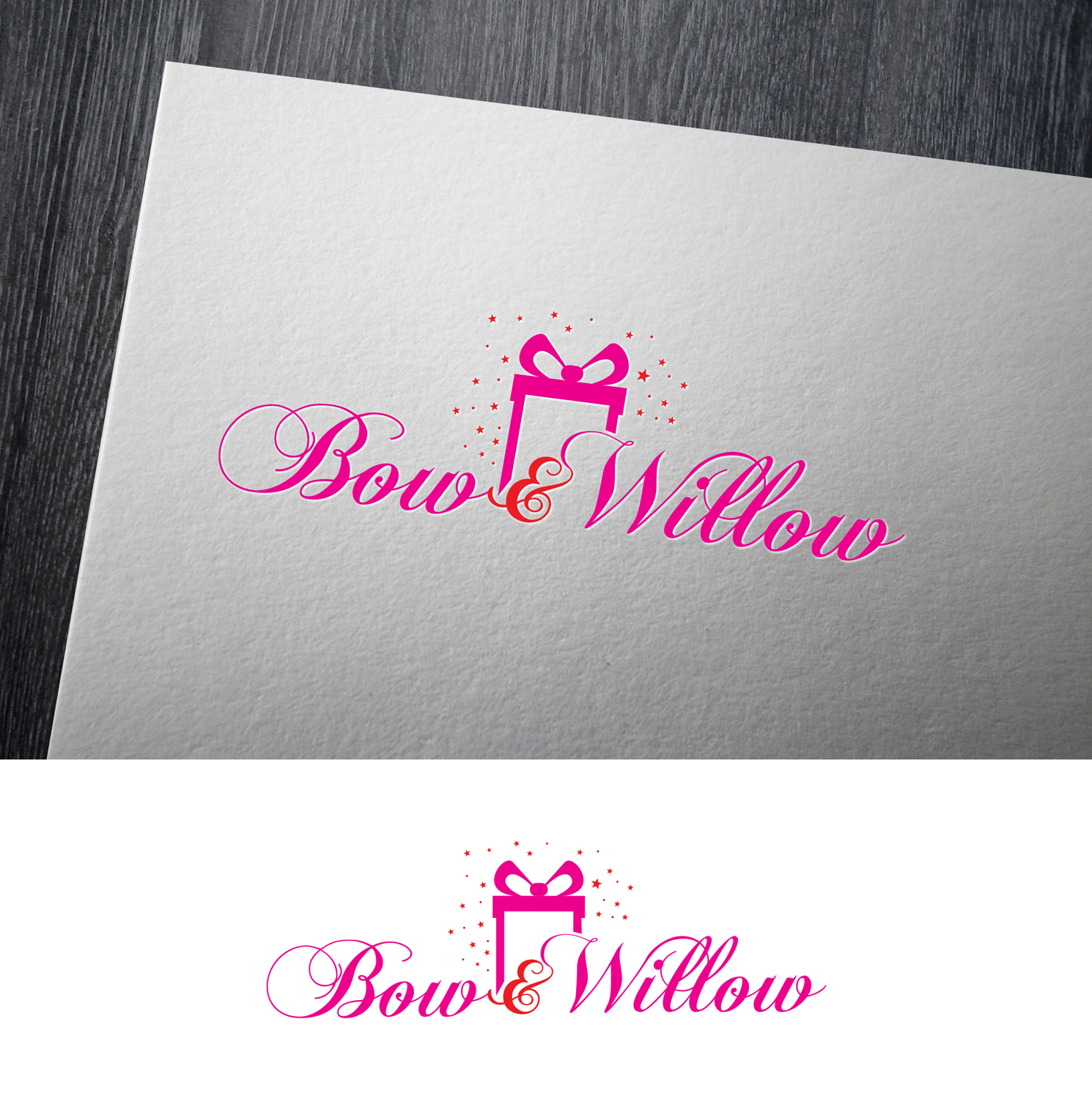 Logo Design by Impressive Solutions for Bow & Willow | Design #13977822