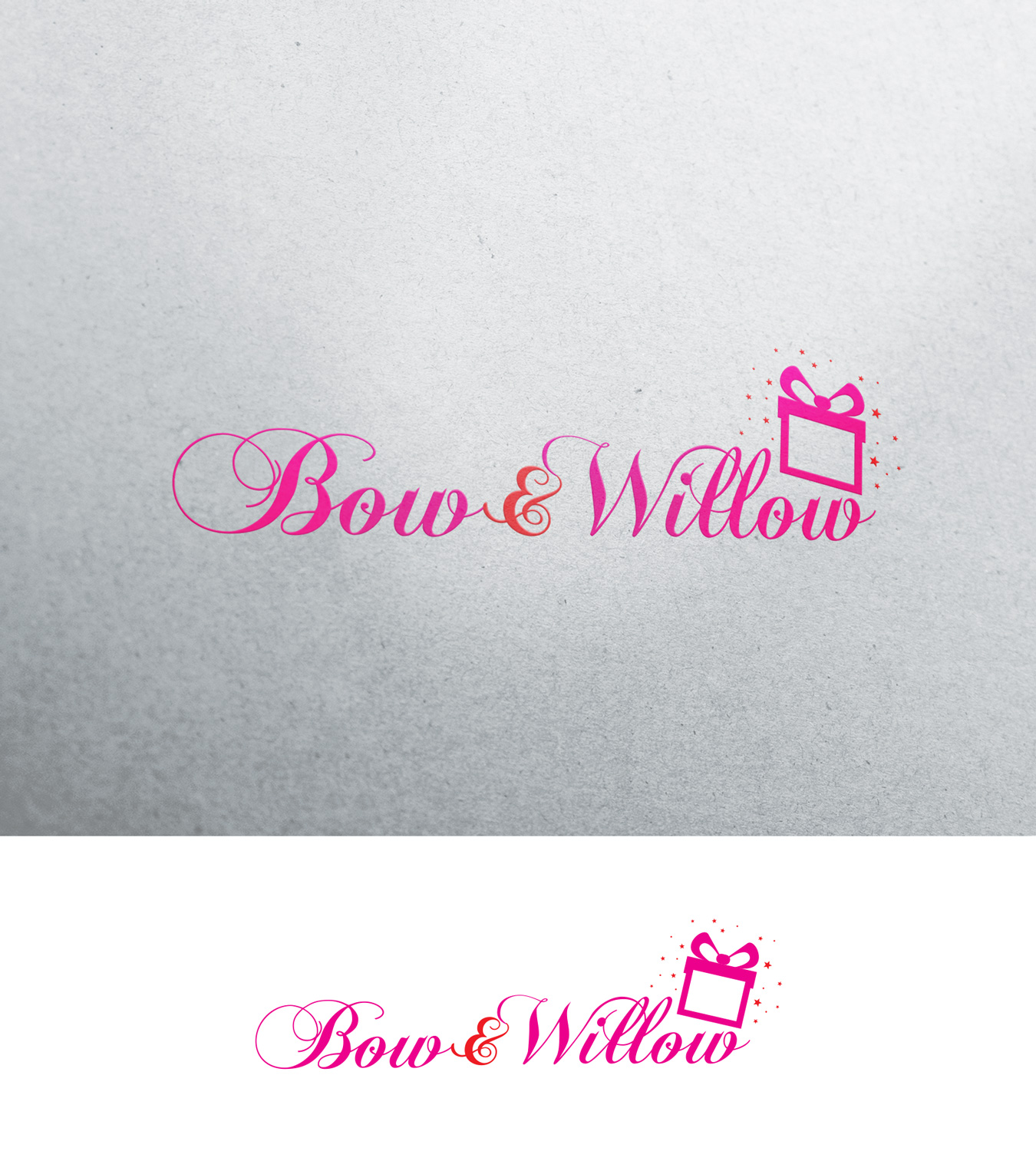 Logo Design by Impressive Solutions for Bow & Willow | Design #13977824