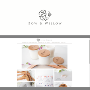 Logo Design by phraimsondesign for Bow & Willow | Design #13976704