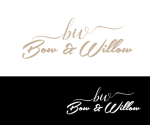 Logo Design by EGYPT KING for Bow & Willow | Design: #13978309