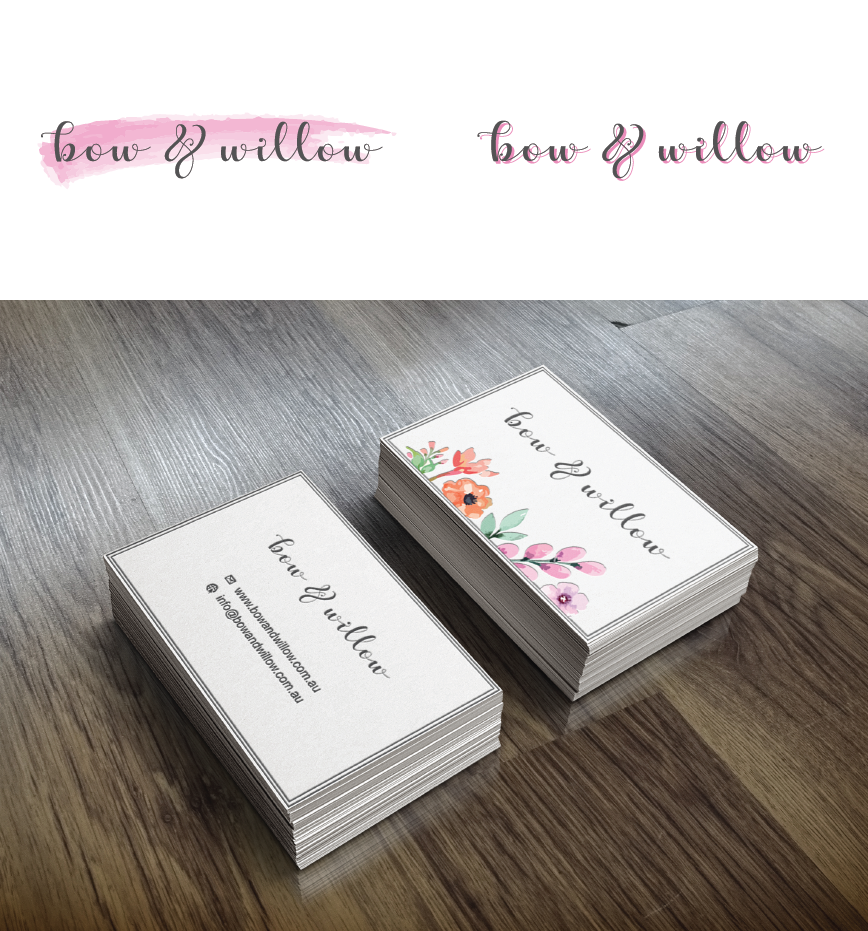 Logo-Design von Lion & Lamb Designs für Bow & Willow | Design #13986298