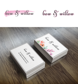 Diseño de Logo por Lion & Lamb Designs para Bow & Willow | Diseño: #13986555