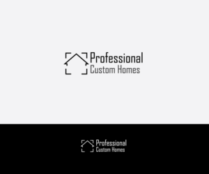 Logo Design by Dilipdio007 for Professional Custom Homes | Design: #14001797