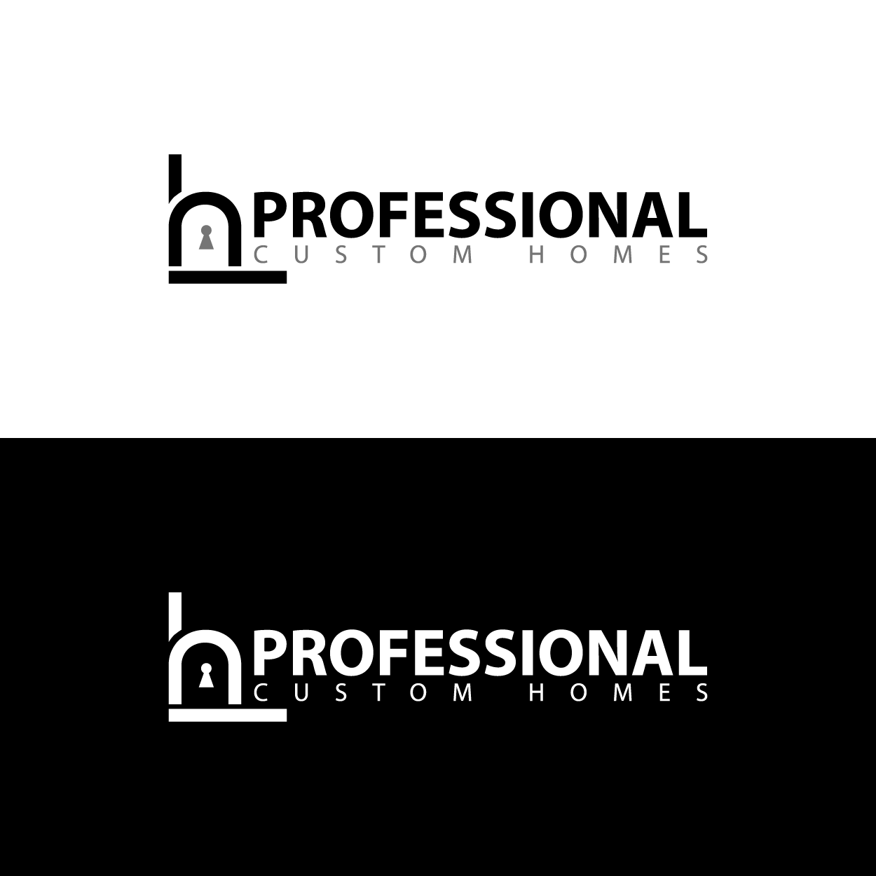 Logo-Design von NAM graphic designer für Professional Custom Homes | Design #14008931