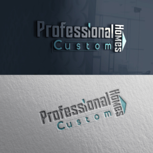 Logo Design by potonk for Professional Custom Homes | Design: #13997672