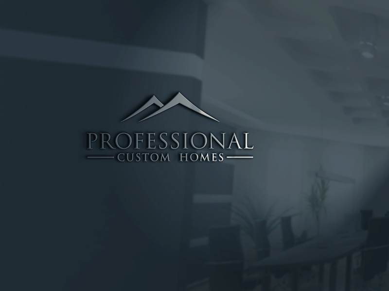 Design de Logo par futurism pour Professional Custom Homes | Design #14005839