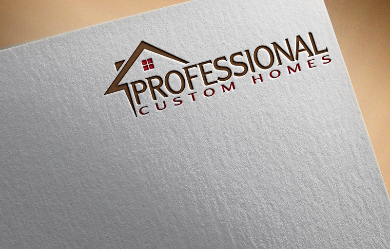 Logo Design by futurism for Professional Custom Homes | Design #14006167
